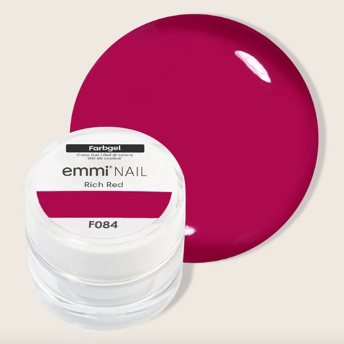 Color Gel Rich Red  - F084 *Vegan